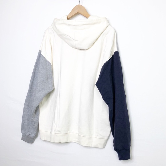 Urban outfitters, New York, color block, hooded sweatshirt - Picture 6 of 11